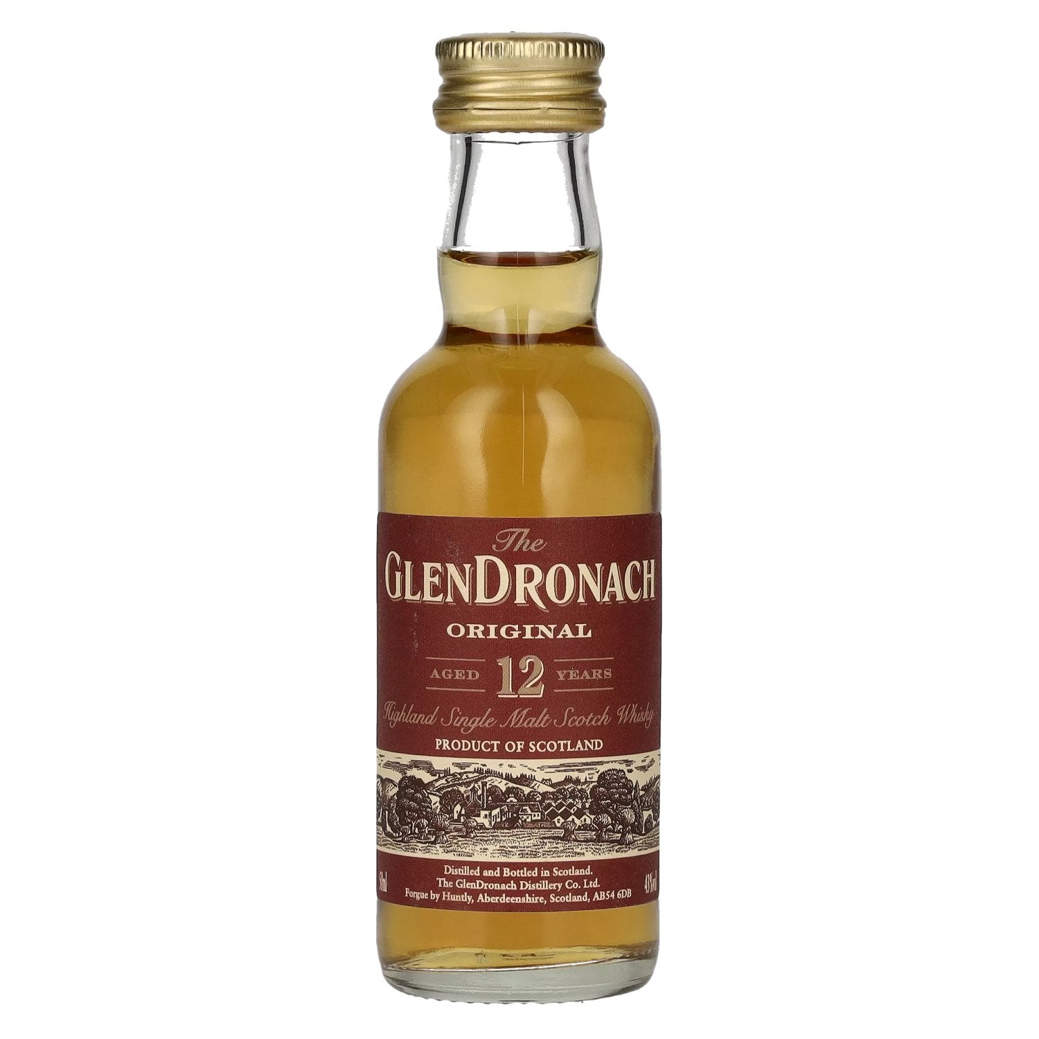 The GlenDronach 12 Years Old ORIGINAL 43% Vol. 0,05l