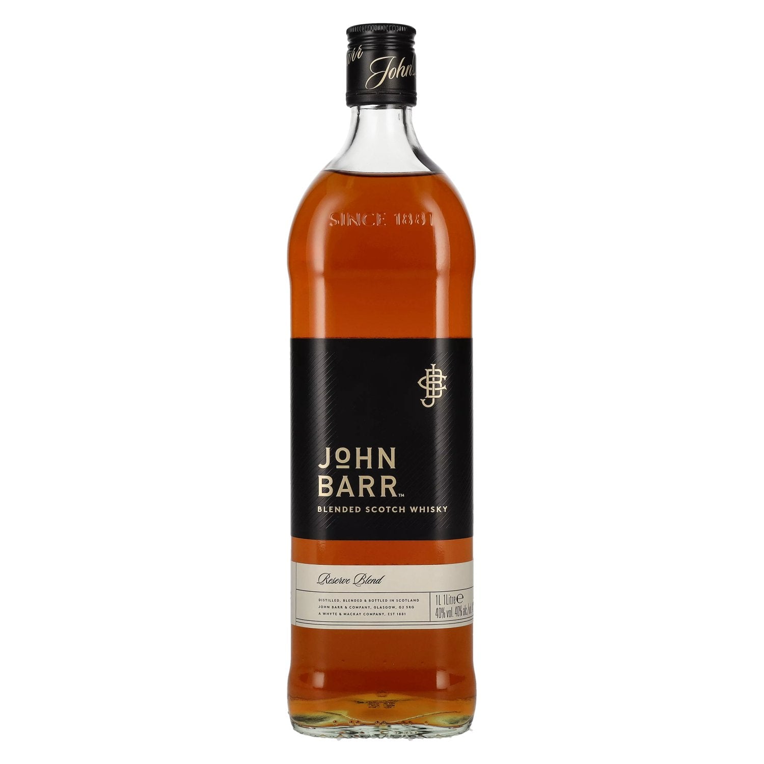 John Barr Reserve Blended Scotch Whisky 40% Vol. 1l