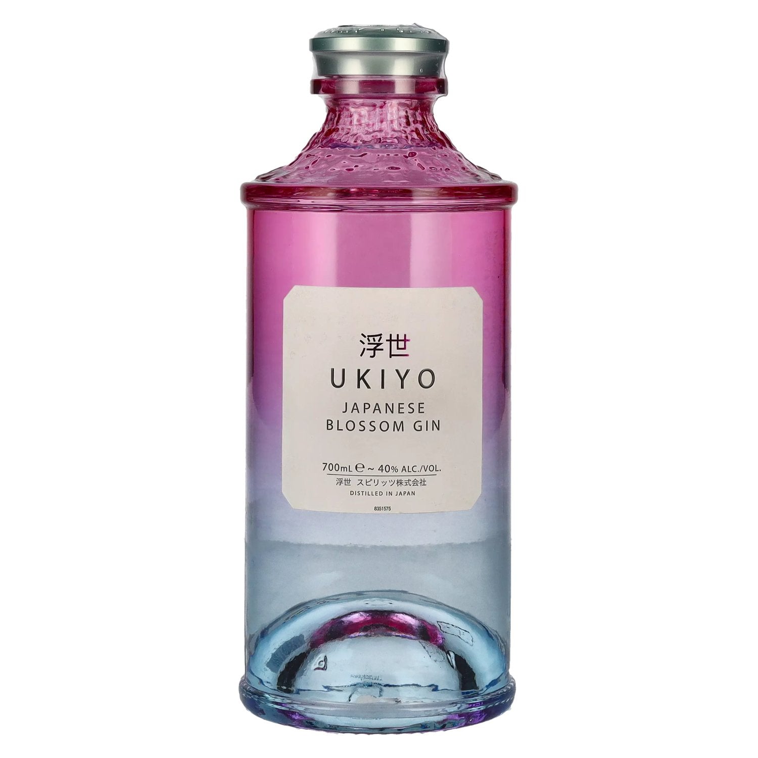 Ukiyo Japanese Blossom Gin 40% Vol. 0,7l