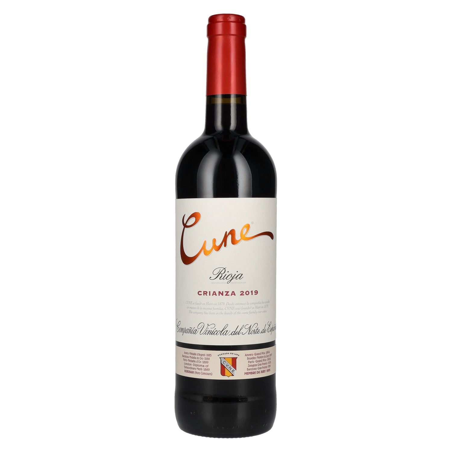 Cune Rioja Crianza 2019 13,5% Vol. 0,75l