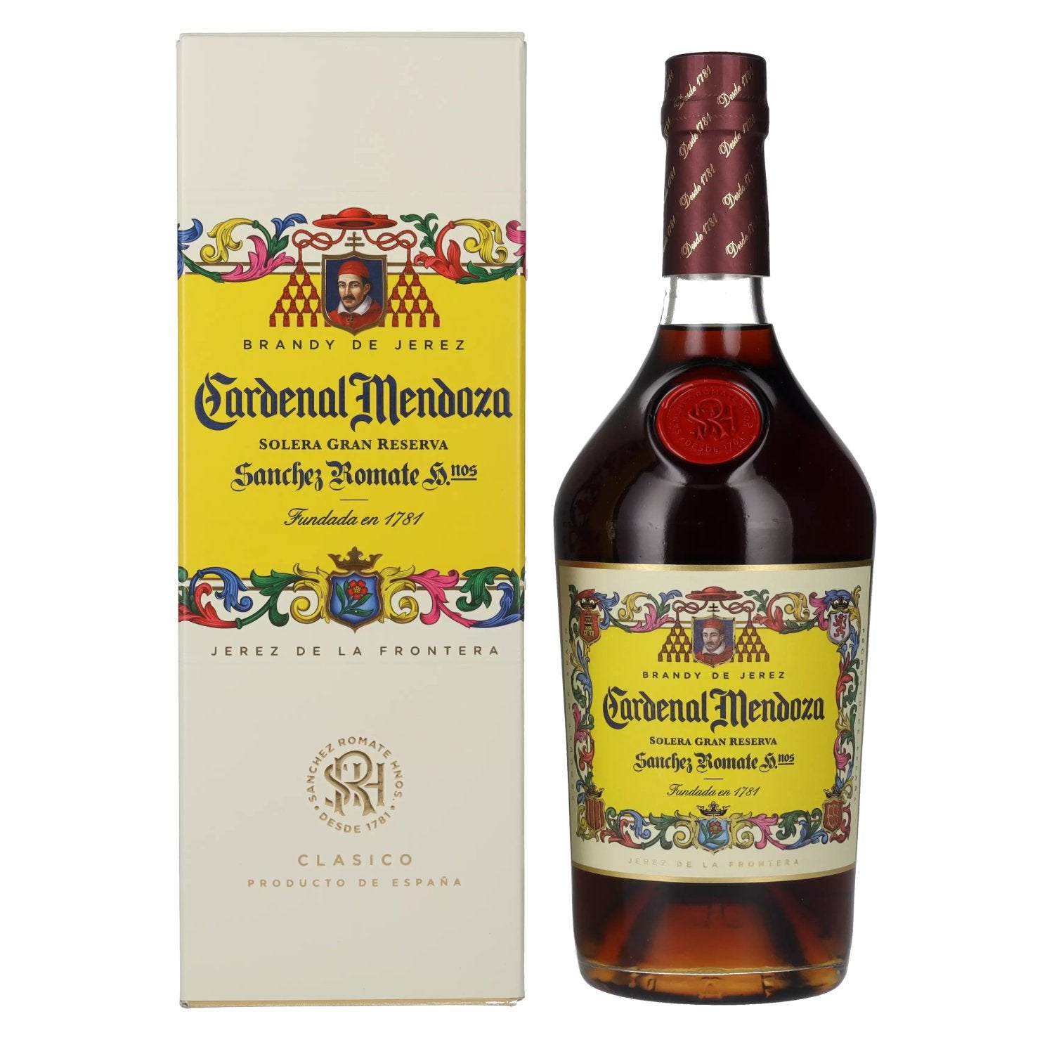 Cardenal Mendoza Brandy de Jerez 40% Vol. 0,7l in Giftbox