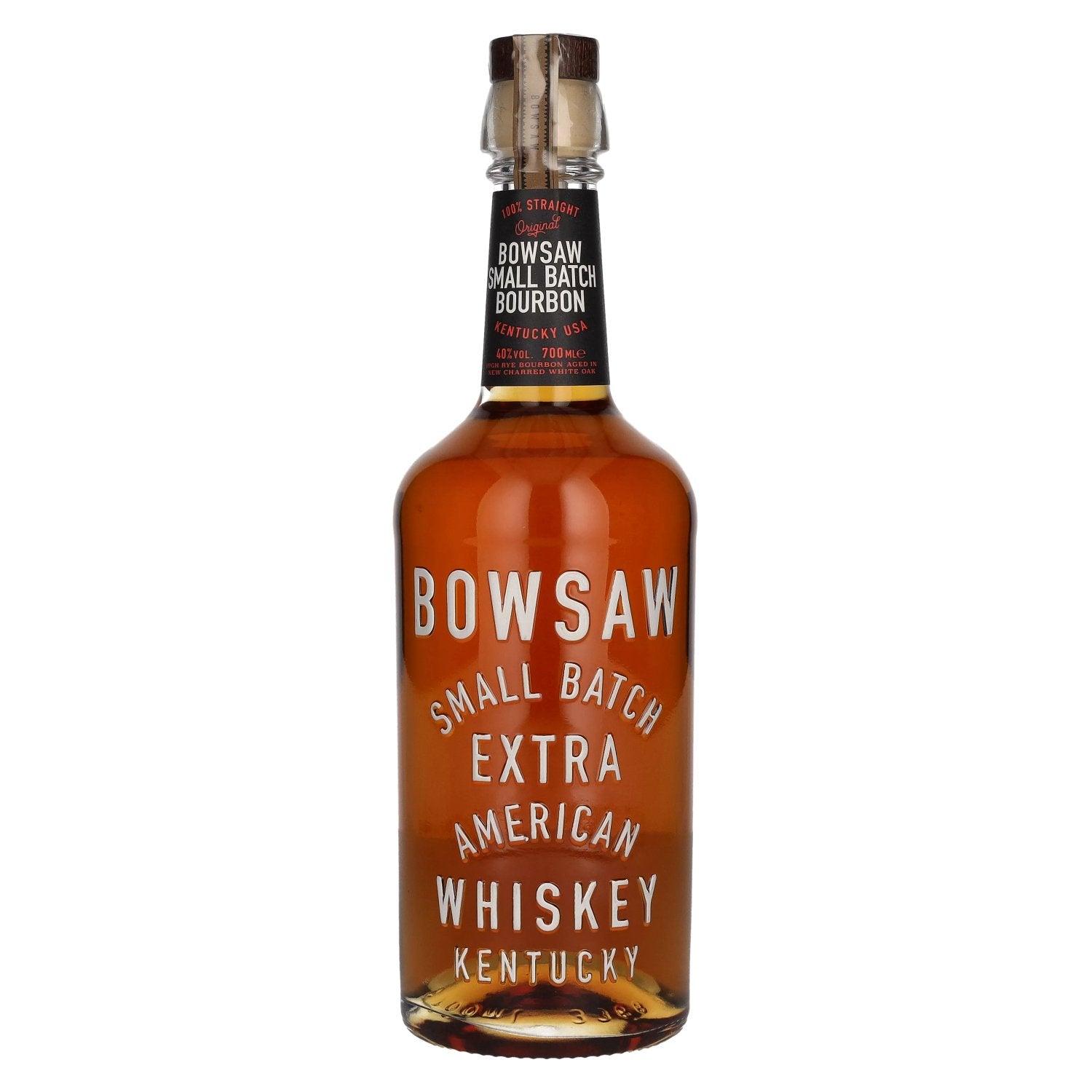 Bowsaw Original 100% Straight SMALL BATCH BOURBON 40% Vol. 0,7l