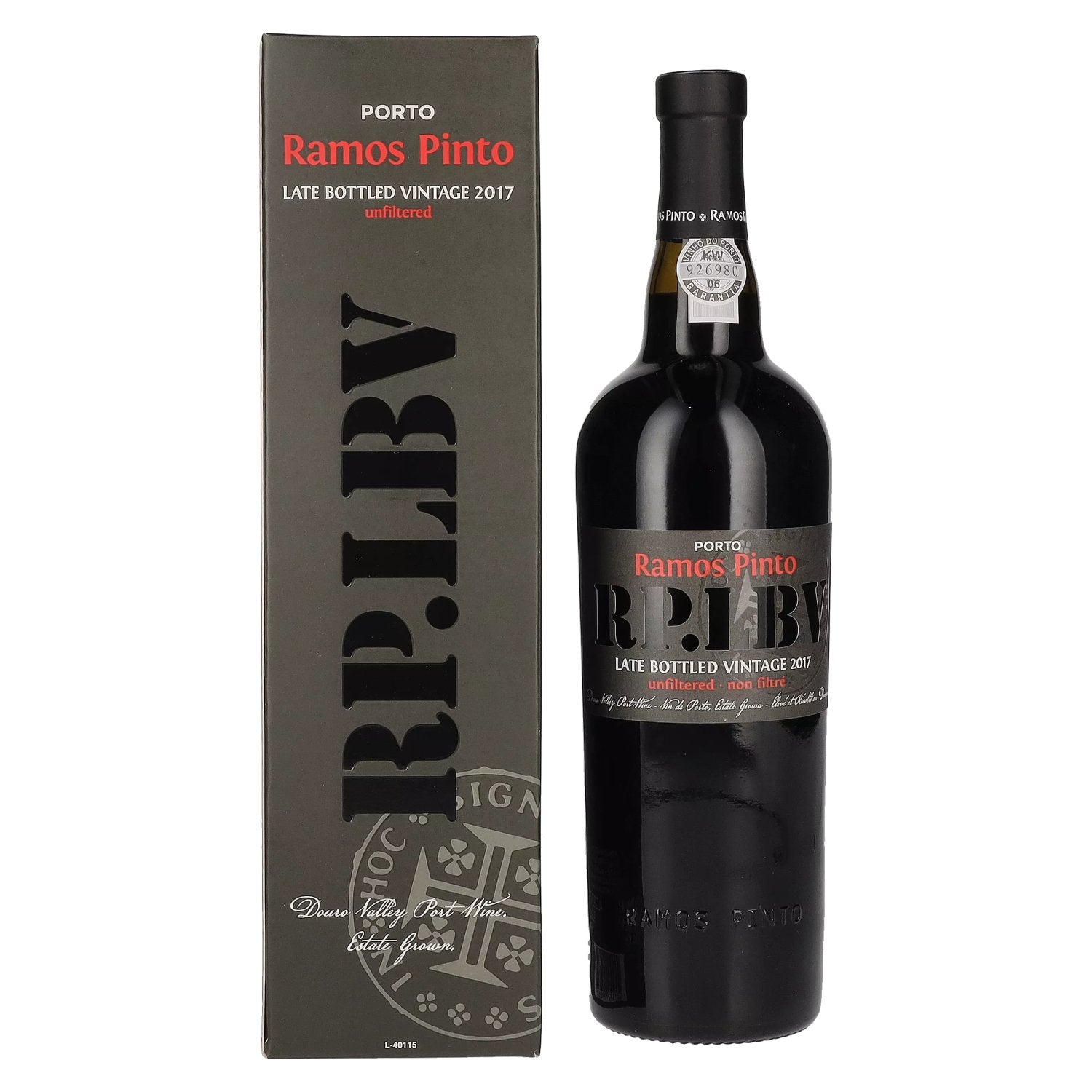 Ramos Pinto RP.LBV Late bottled Vintage 2017 19,5% Vol. 0,75l in Giftbox