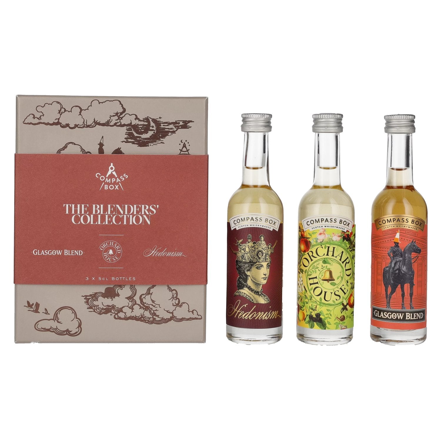 Compass Box The Blenders Collection 44% Vol. 3x0,05l in Giftbox