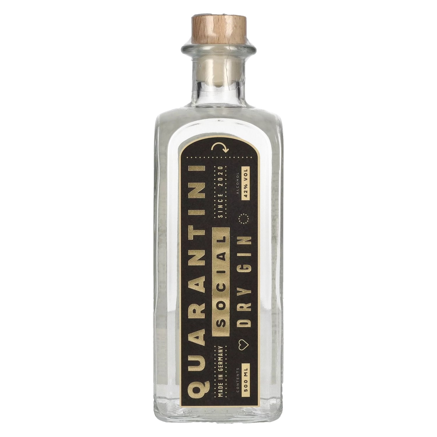 Quarantini Social Dry Gin 42% Vol. 0,5l