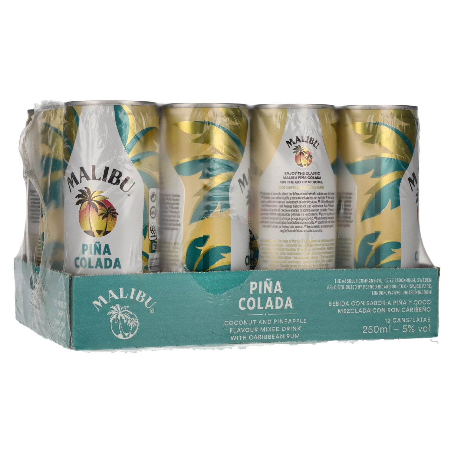 Malibu Pina Colada 5% Vol. 12x0,25l Dosen