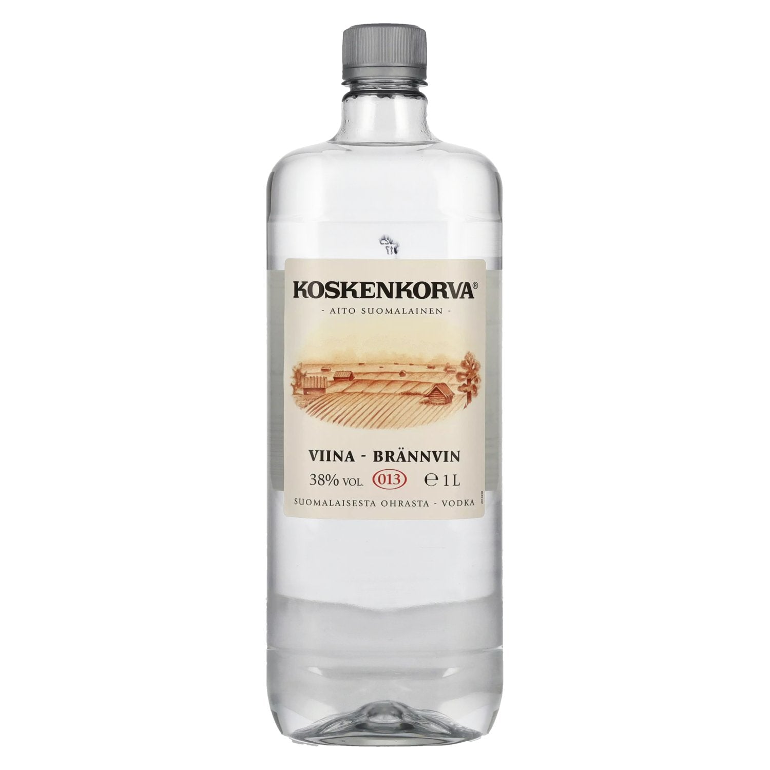 Koskenkorva Vodka VIINA - BRAENNVIN 38% Vol. 1l PET