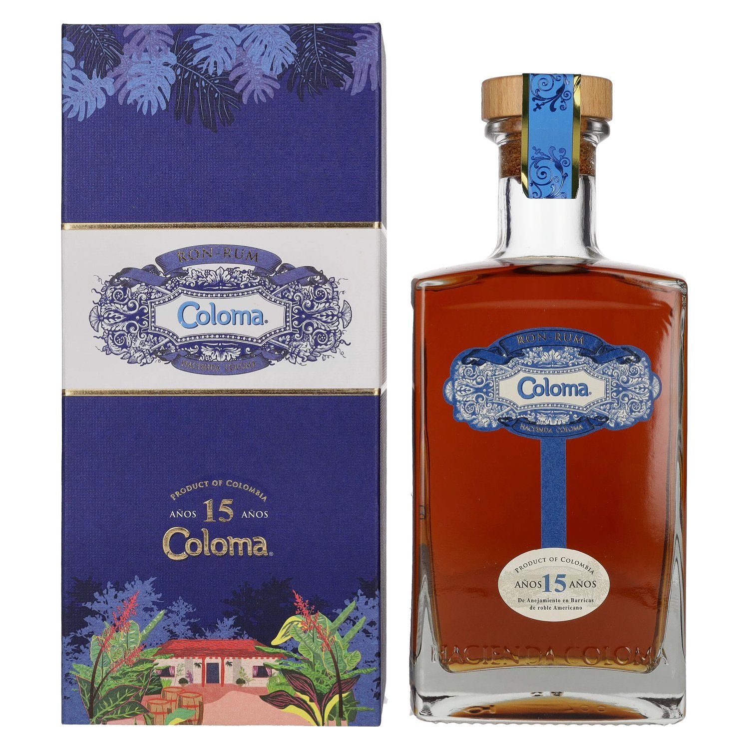 Ron Coloma 15 Anos 40% Vol. 0,7l in Giftbox