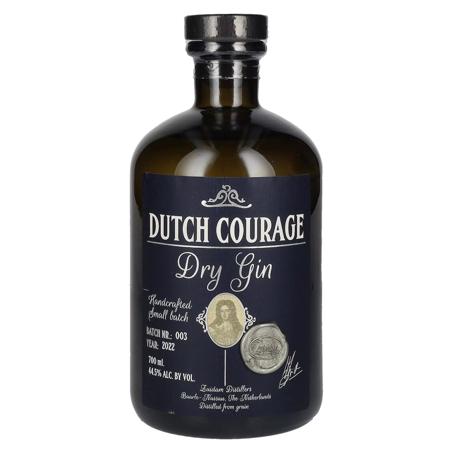 Zuidam Dutch Courage Dry Gin 44,5% Vol. 0,7l