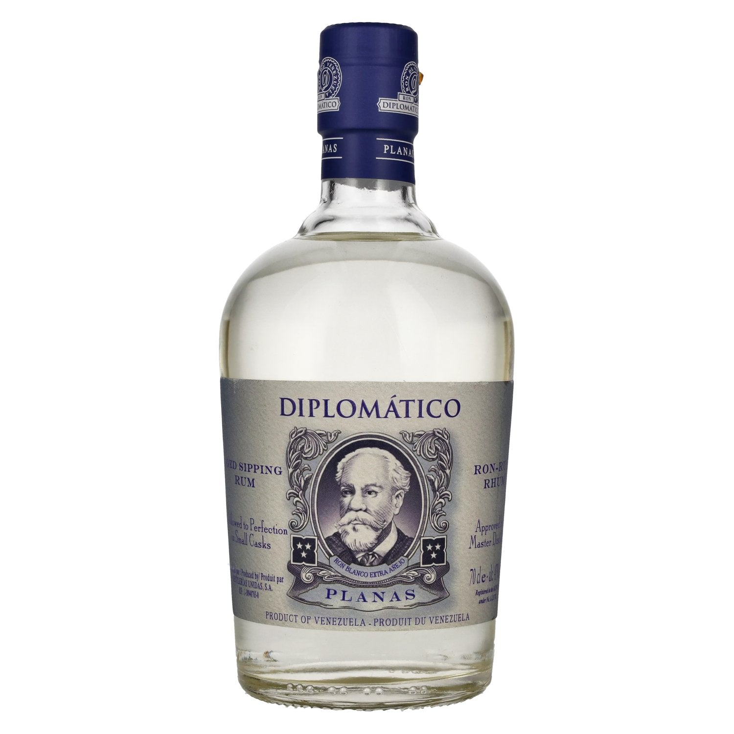 Diplomatico PLANAS Ron Blanco Extra Anejo 47% Vol. 0,7l