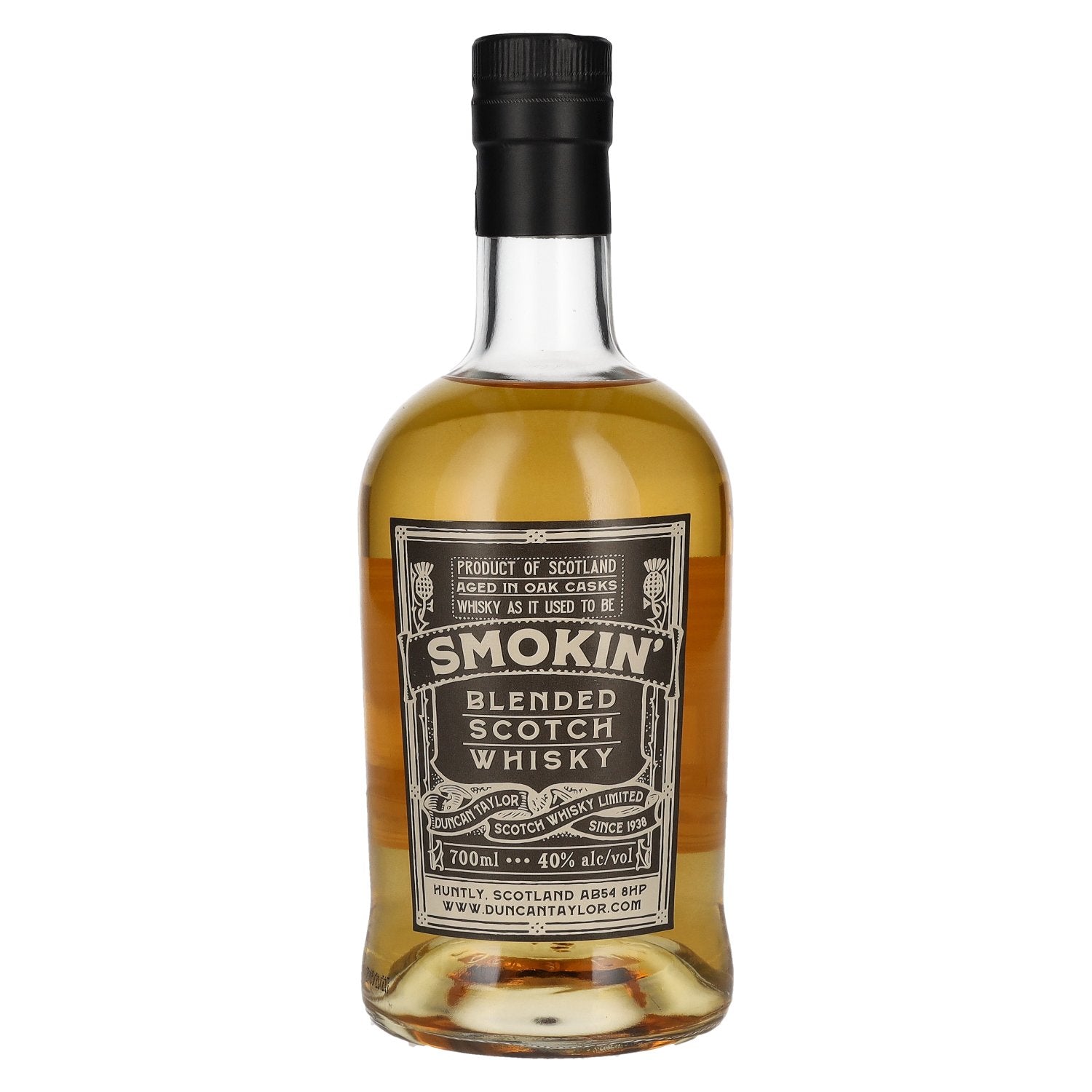 Duncan Taylor Smokin' The Gentleman's Dram Blended Scotch Whisky 40% Vol. 0,7l