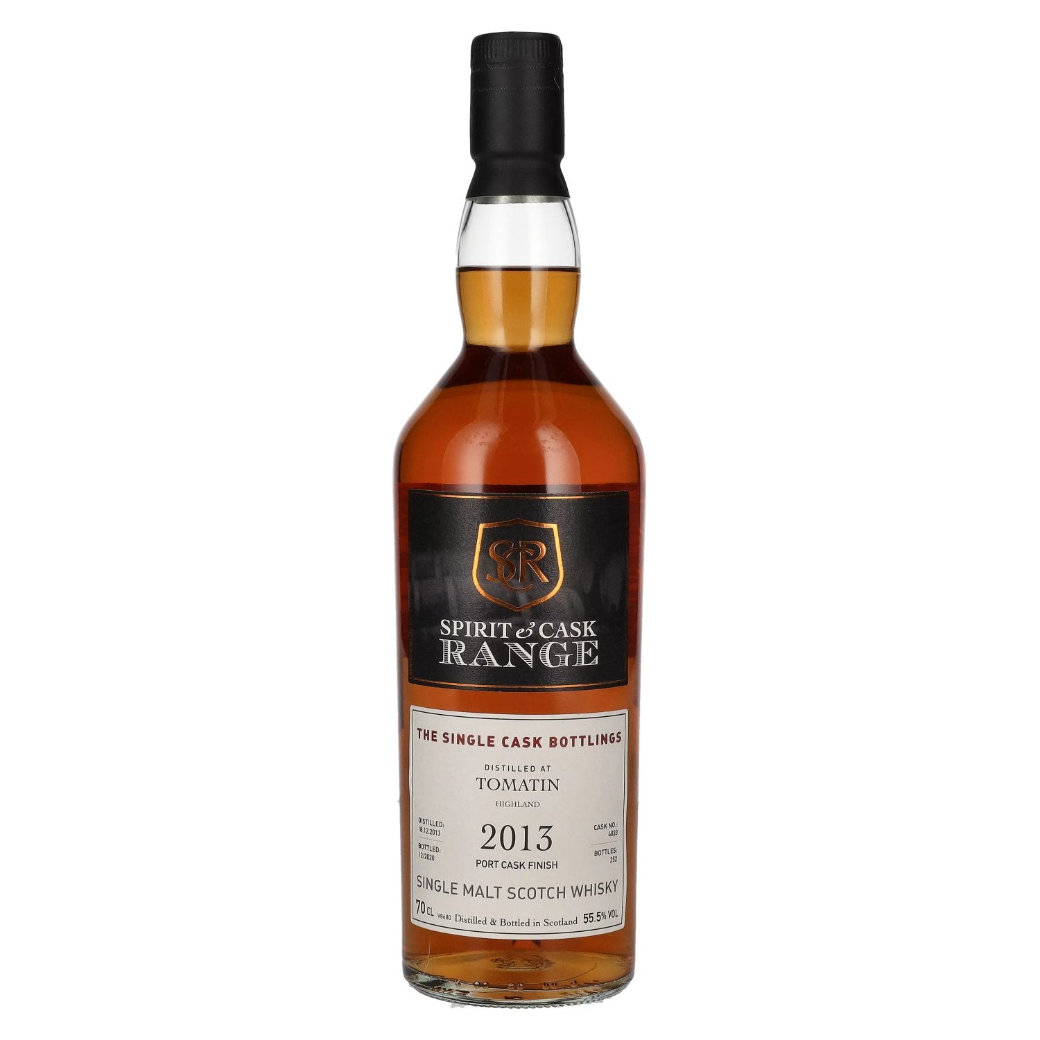 Whiskymax SPIRIT & CASK RANGE Tomatin Single Cask Port Cask Finish 2013 55,5% Vol. 0,7l