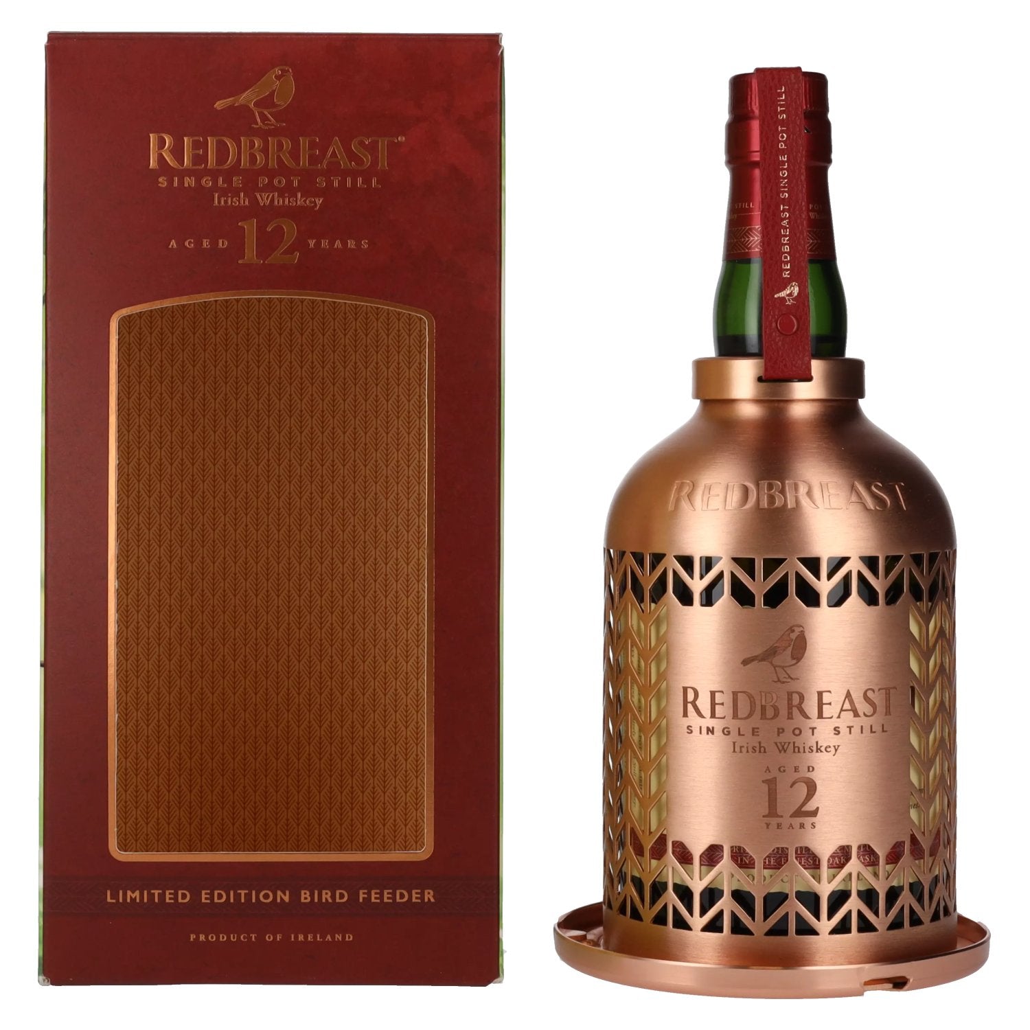 Redbreast 12 Years Old Limited Edition Bird Feeder Red Edition 2021 40% Vol. 0,7l in Giftbox