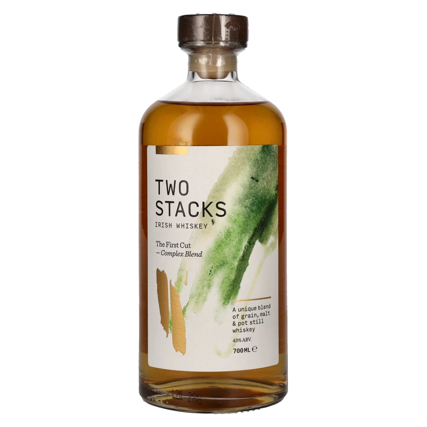 Two Stacks THE FIRST CUT Irish Whiskey 43% Vol. 0,7l