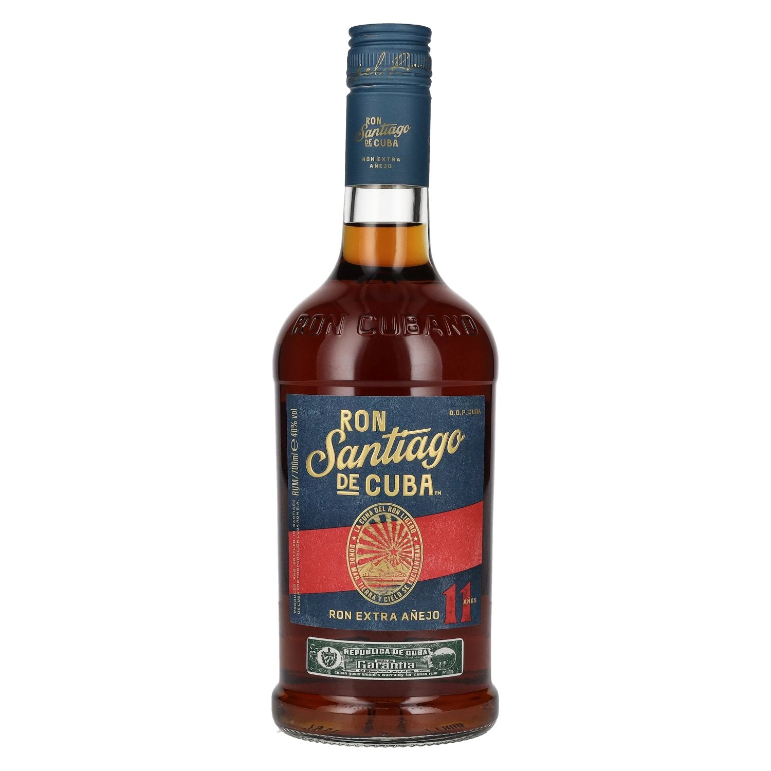 Santiago de Cuba Ron Extra Anejo 11 Anos D.O.P. Cuba 40% Vol. 0,7l