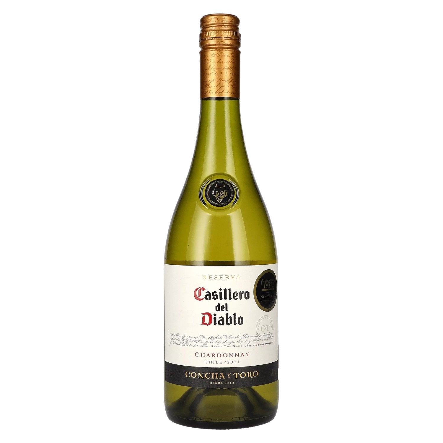 Concha y Toro Casillero del Diablo CHARDONNAY Reserva 2021 13% Vol. 0,75l