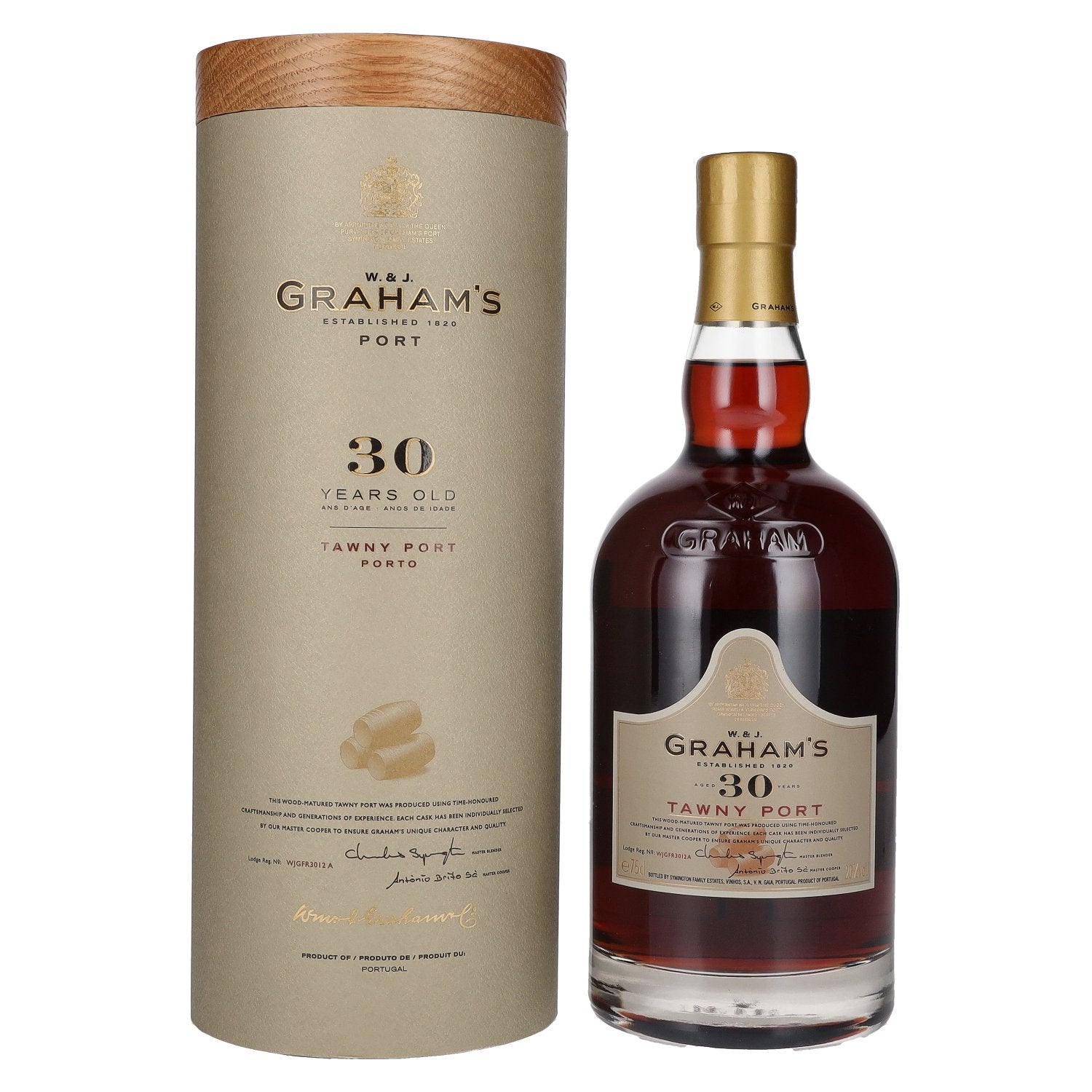 W. & J. Graham's Tawny Port 30 Years Old 20% Vol. 0,75l in Giftbox