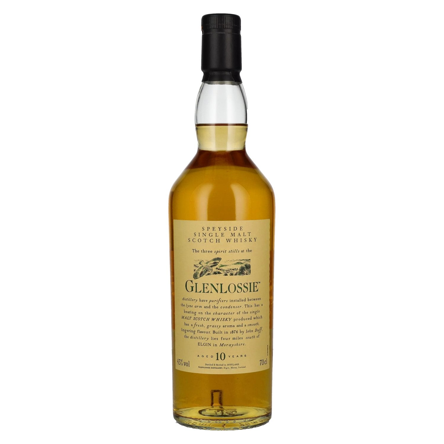 Glenlossie 10 Years Old Speyside Single Malt 43% Vol. 0,7l