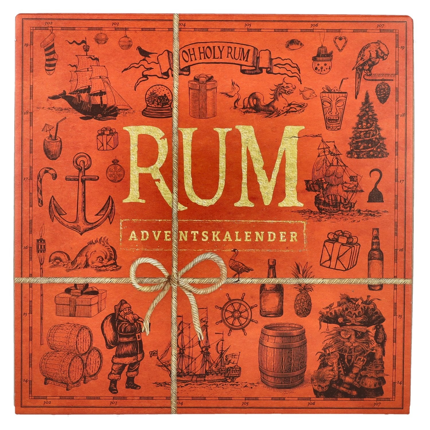 OH HOLY Rum Adventskalender 2023 44,6% Vol. 24x0,02l