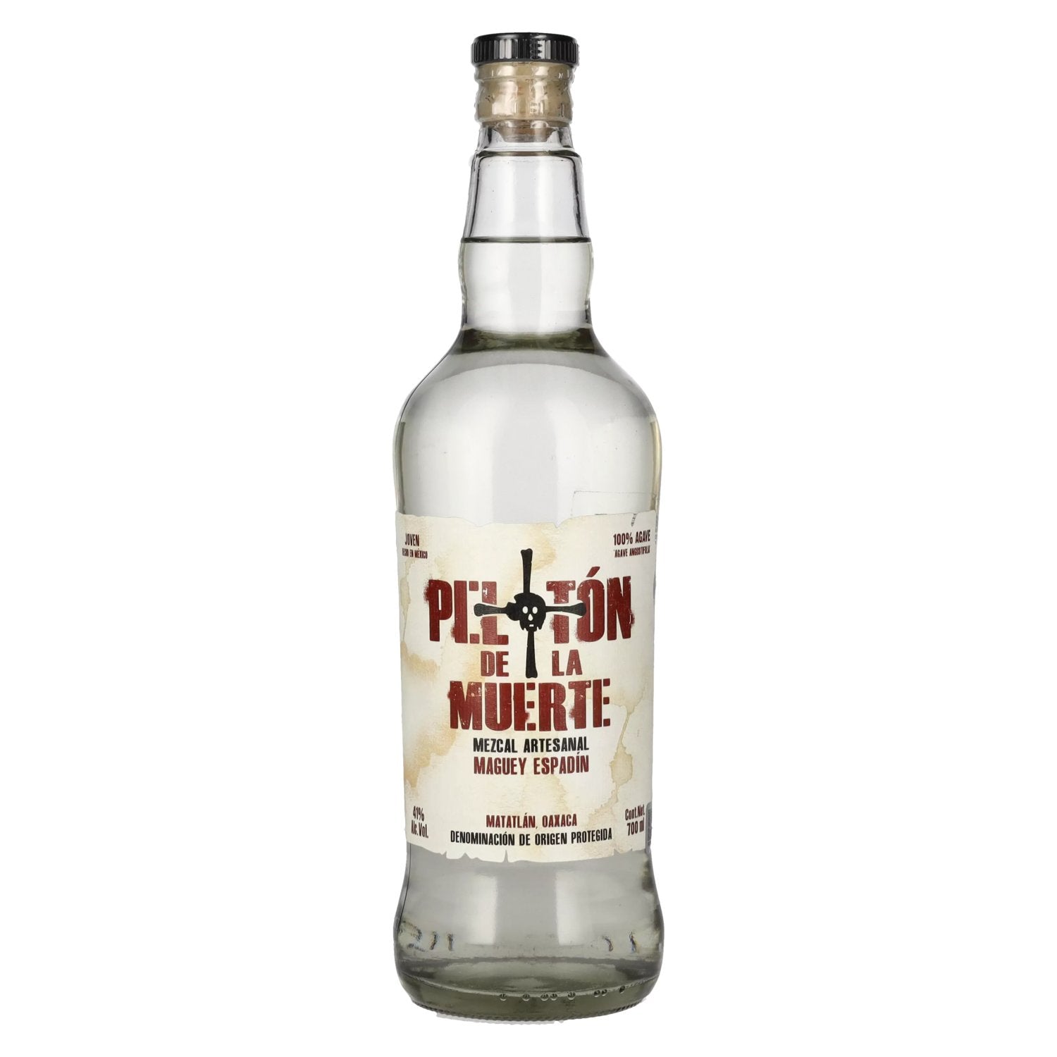 Peloton De La Muerte Artesanal Mezcal 100% Maguey/Espadin 41% Vol. 0,7l