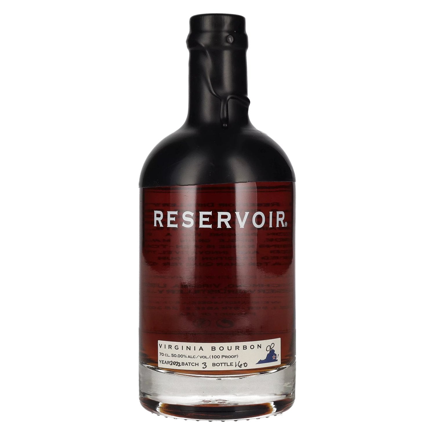 Reservoir Virginia Bourbon Whiskey Batch 3 Year 2022 50% Vol. 0,7l