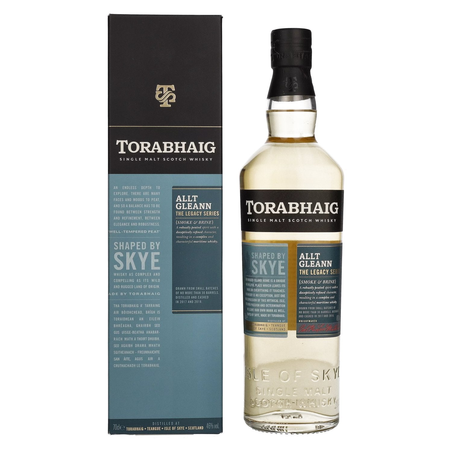 Torabhaig ALLT GLEANN The Legacy Series Single Malt 46% Vol. 0,7l in Giftbox