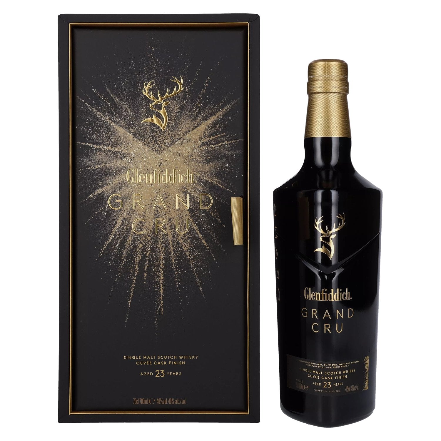 Glenfiddich 23 Years Old GRAND CRU Single Malt Scotch Whisky 40% Vol. 0,7l in Giftbox