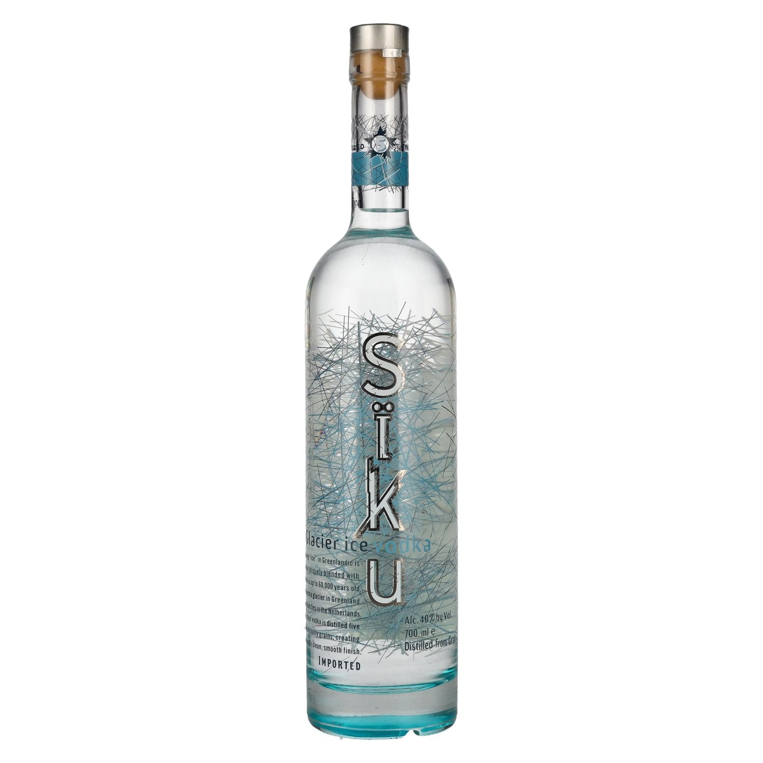 SÃ¯ku Glacier Ice Vodka 40% Vol. 0,7l