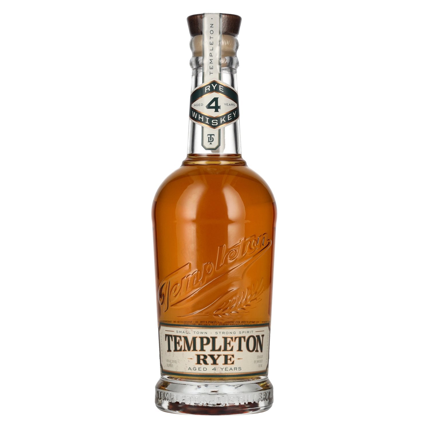 Templeton Rye 4 Years Old Straight Whiskey 40% Vol. 0,7l