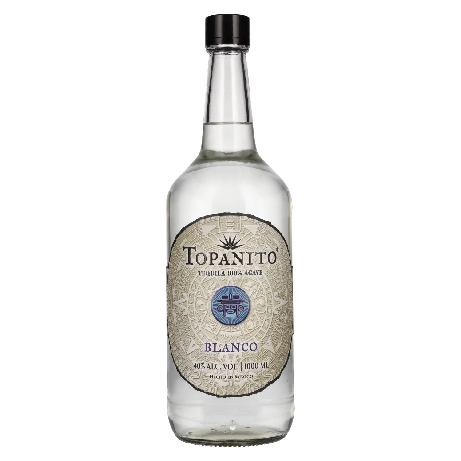 Topanito Blanco Tequila 100% Agave 40% Vol. 1l