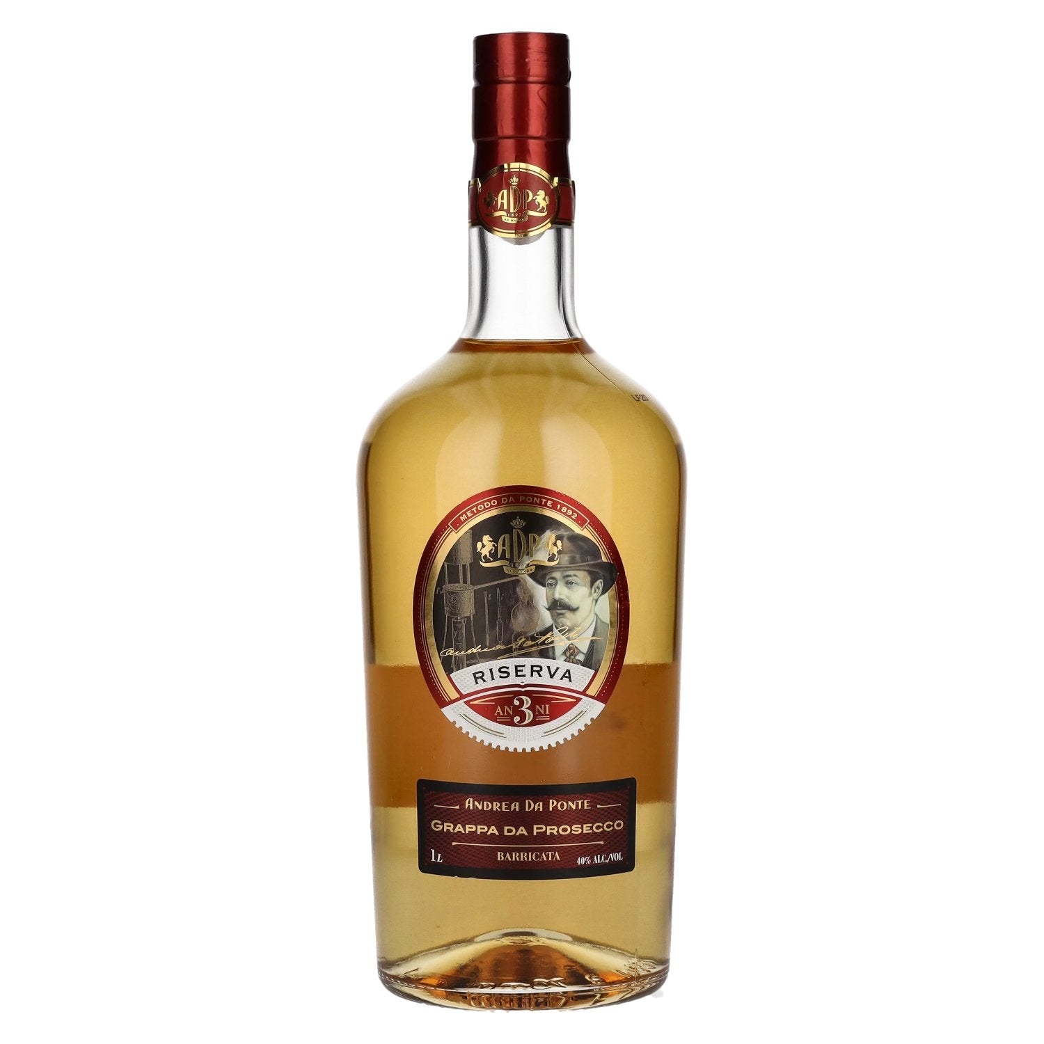 Andrea Da Ponte Grappa Riserva 3 Years Old 40% Vol. 1l