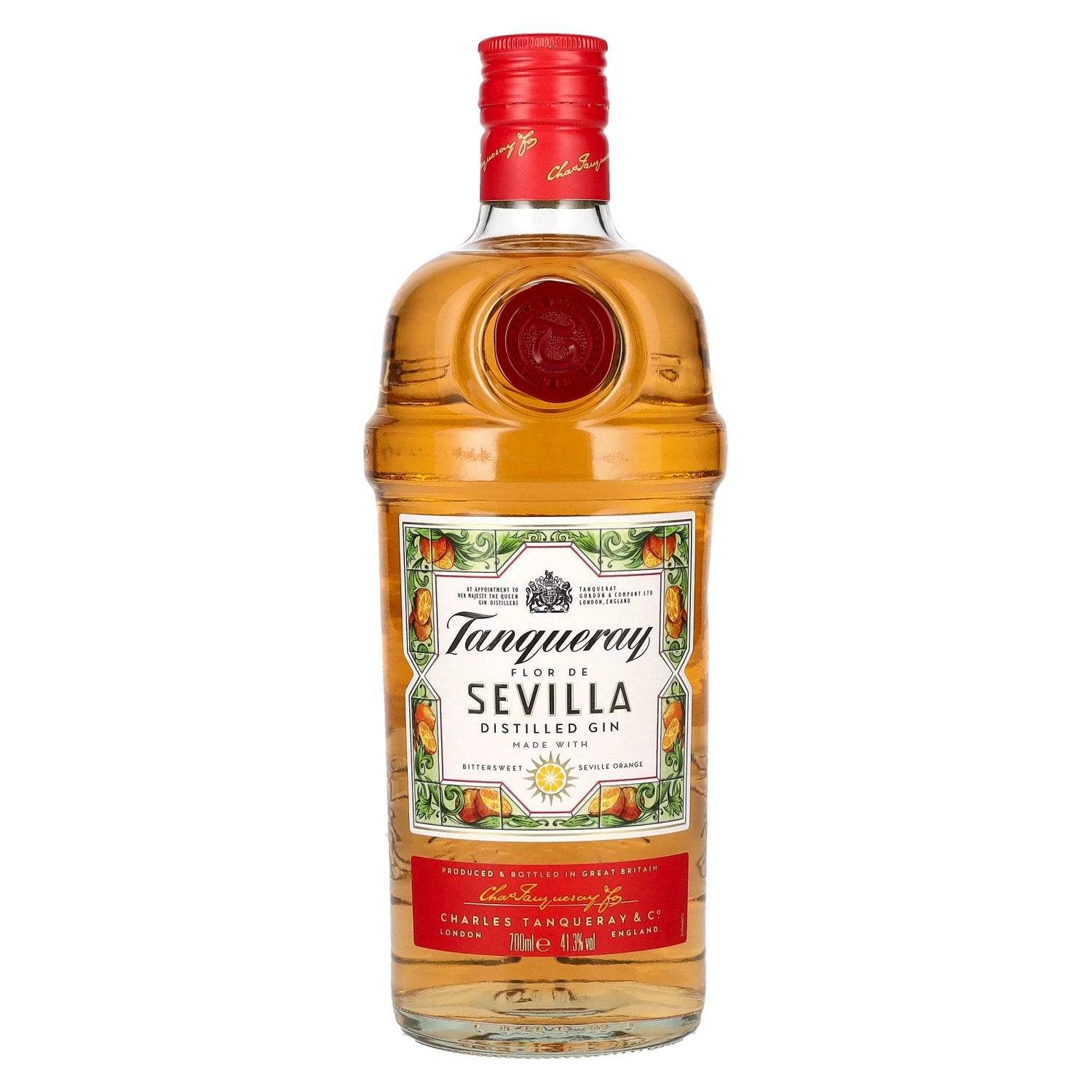 Tanqueray Flor de SEVILLA Distilled Gin 41,3% Vol. 0,7l