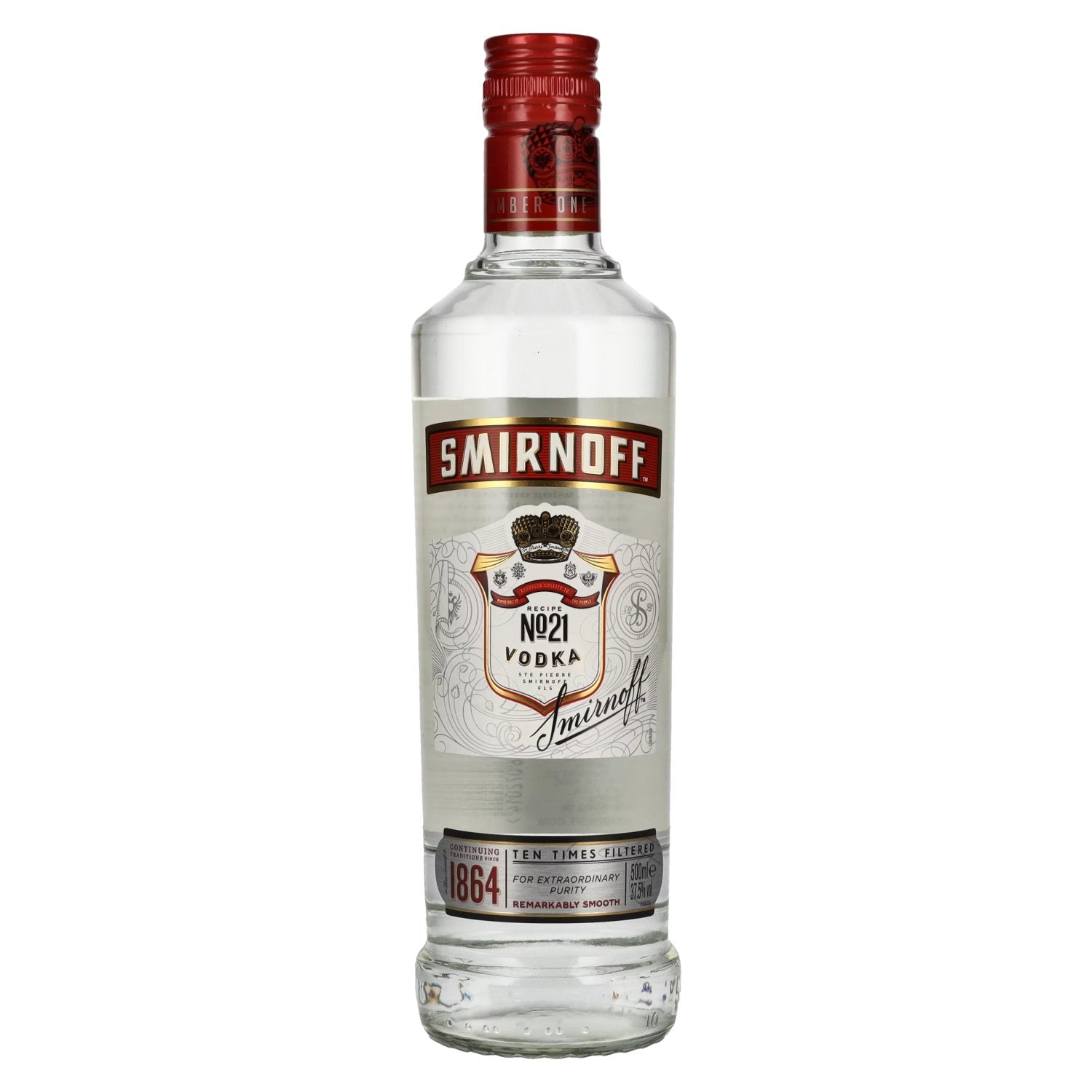 Smirnoff No. 21 Vodka 37,5% Vol. 0,5l