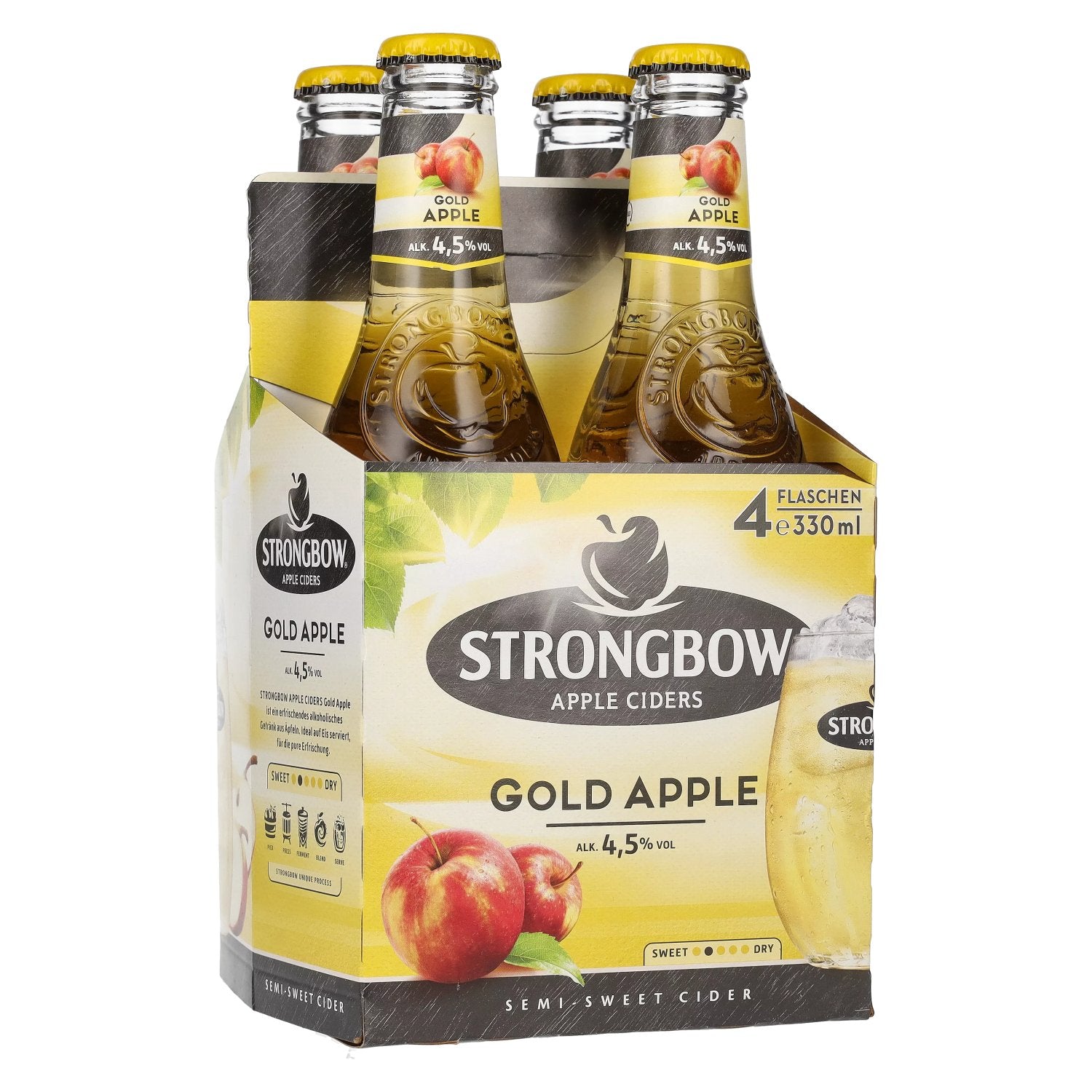 Strongbow Cider Gold Apple 4,5% Vol. 6x4x0,33l