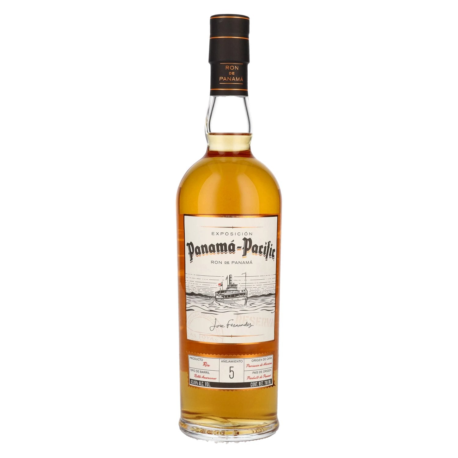 Panama-Pacific 5 Anejamiento Rum 42,9% Vol. 0,7l