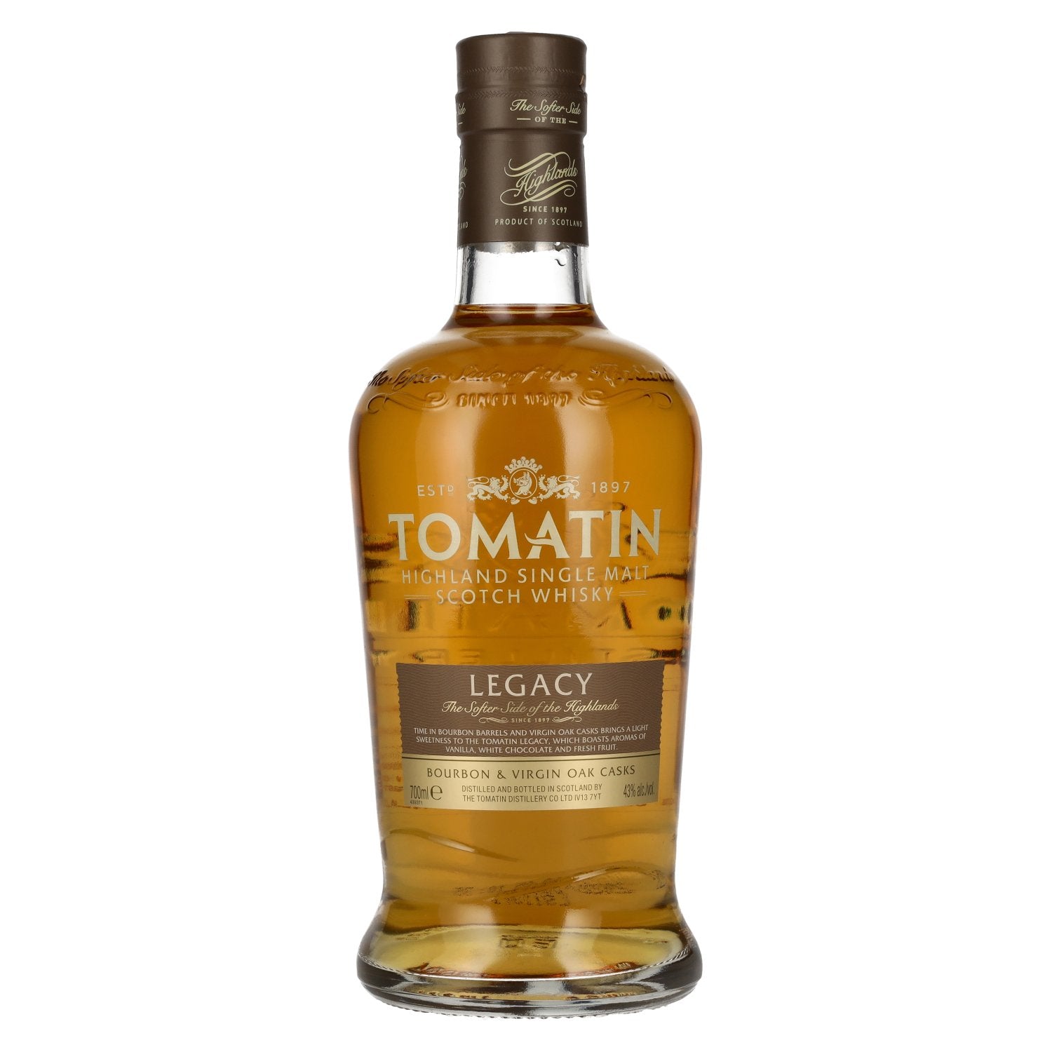 Tomatin Legacy Highland Single Malt Scotch Whisky 43% Vol. 0,7l