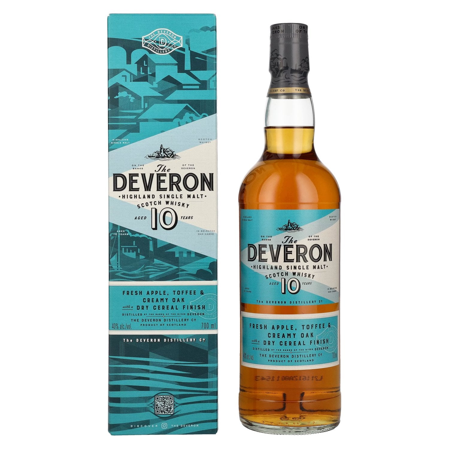 The Deveron 10 Years Old Highland Single Malt Scotch Whisky 40% Vol. 0,7l in Giftbox