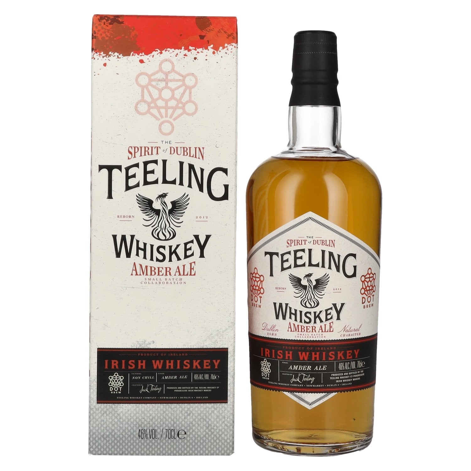 Teeling AMBER ALE Small Batch Collaboration Irish Whiskey 46% Vol. 0,7l in Giftbox