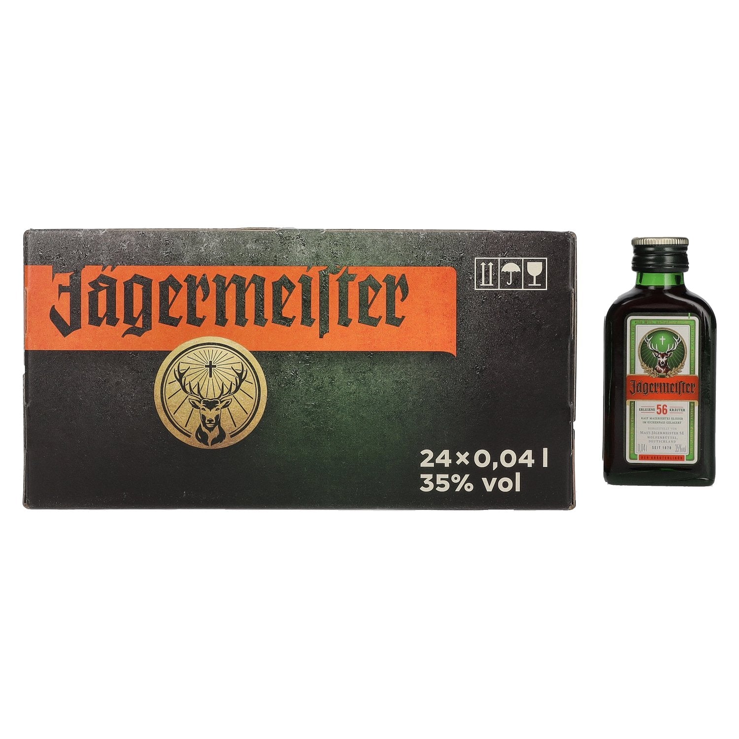 Jaegermeister 35% Vol. 24x0,04l