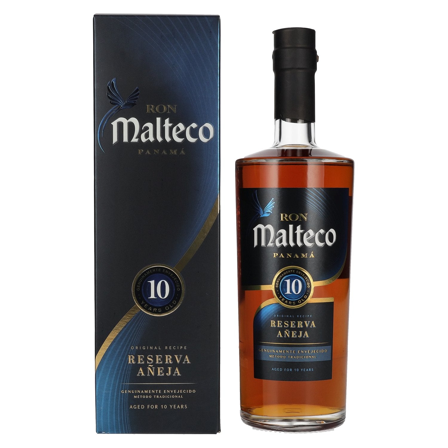 Ron Malteco 10 Anos Reserva Aneja 40% Vol. 0,7l in Giftbox