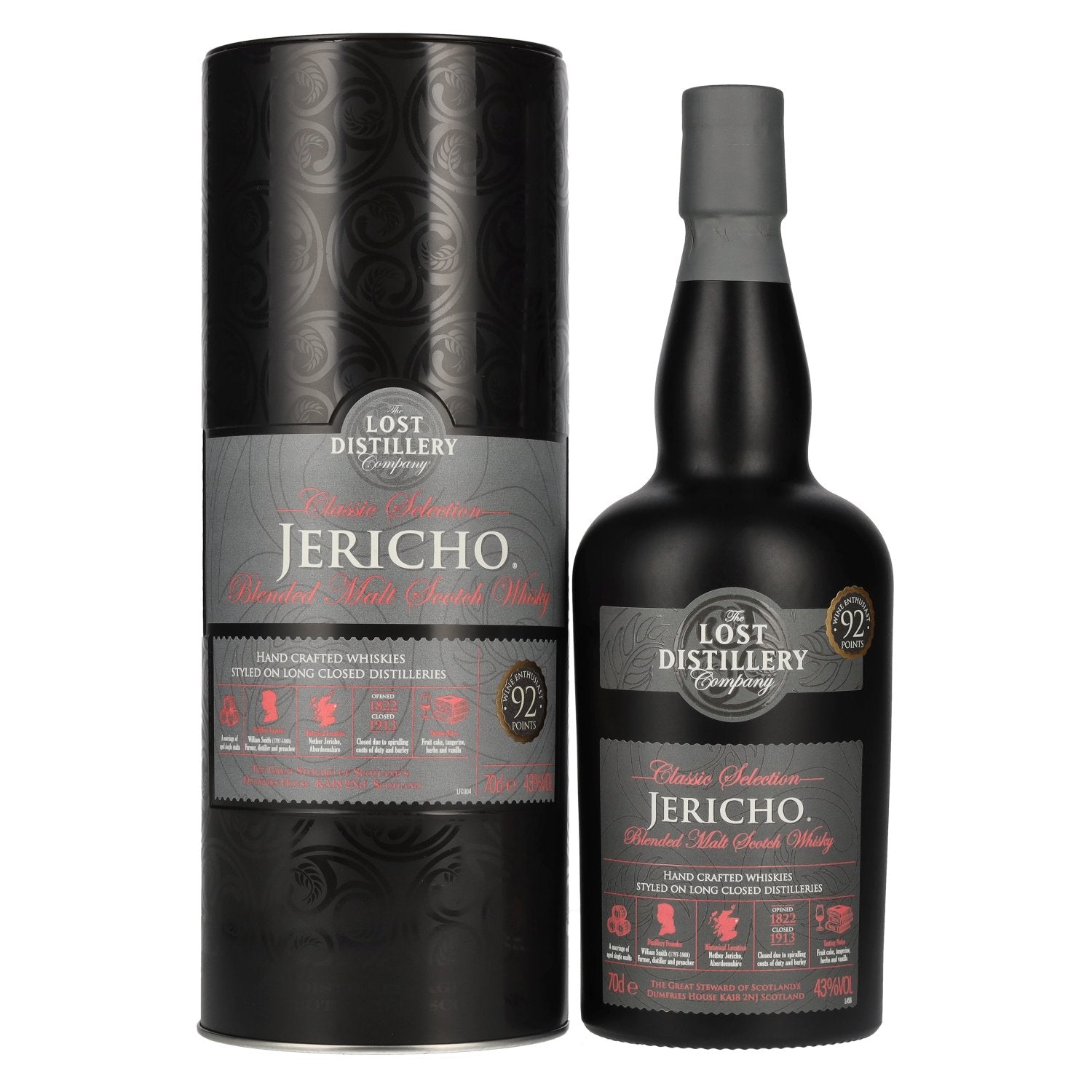 JERICHO Classic Selection Blended Malt 43% Vol. 0,7l in Tinbox