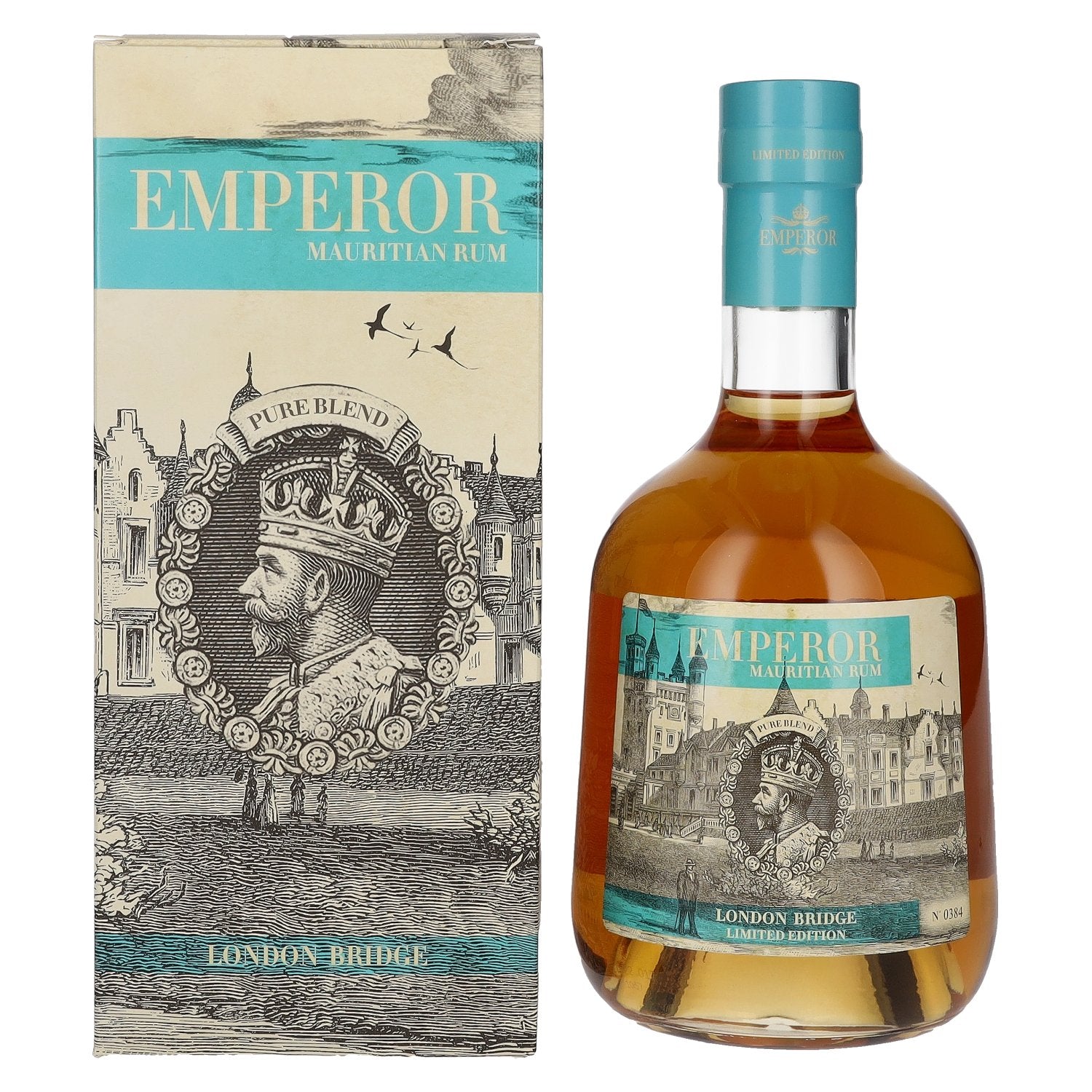 Emperor Mauritian Rum LONDON BRIDGE Limited Edition 40% Vol. 0,7l in Giftbox