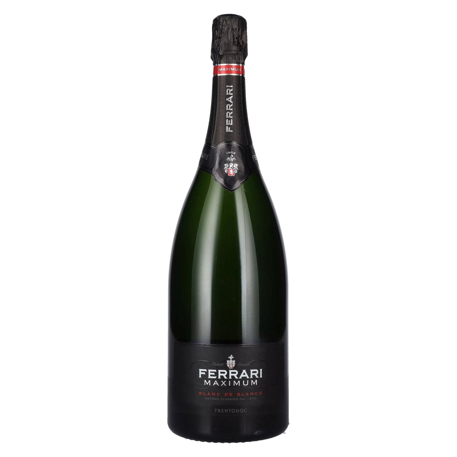 Ferrari MAXIMUM Blanc de Blancs Brut 12,5% Vol. 1,5l