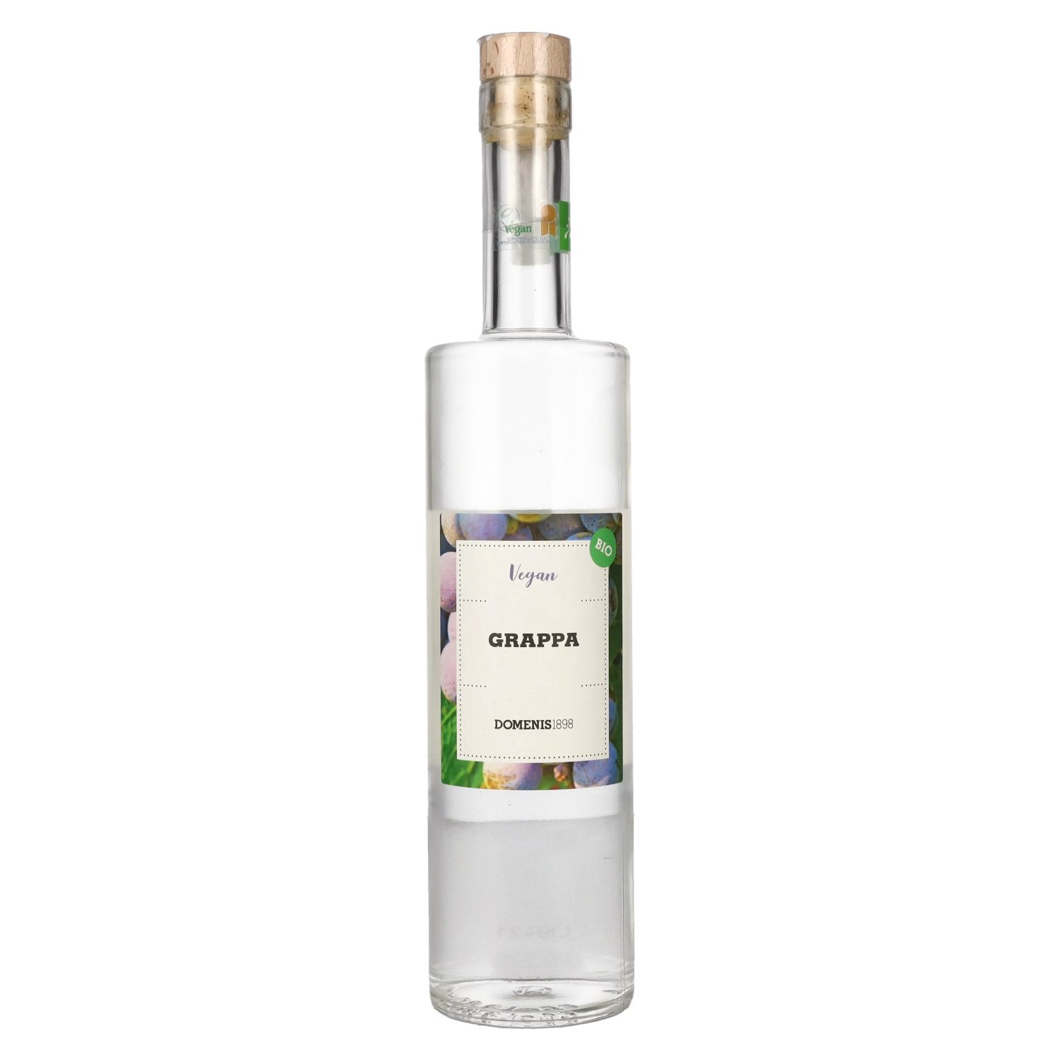 Domenis 1898 VEGAN Grappa BIO 40% Vol. 0,5l