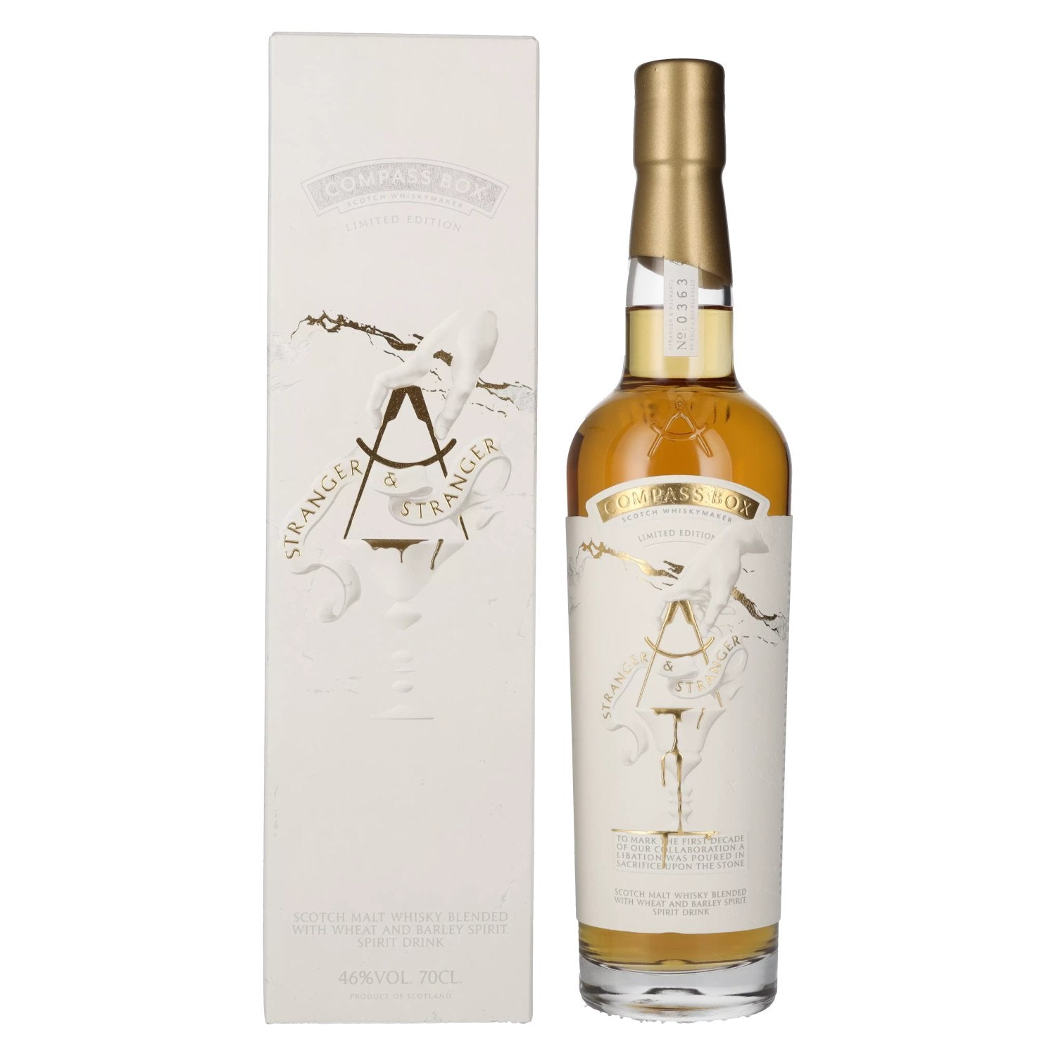 Compass Box STRANGER & STRANGER Spirit Drink Limited Edition 46% Vol. 0,7l