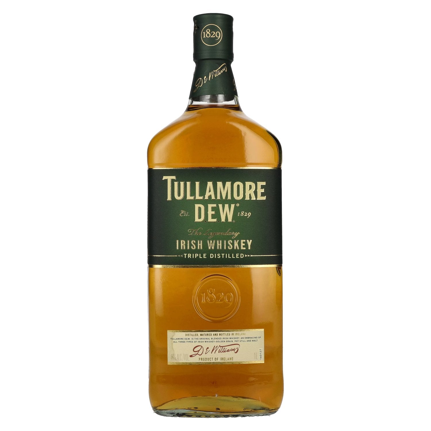 Tullamore D.E.W. Irish Whiskey 40% Vol. 1l