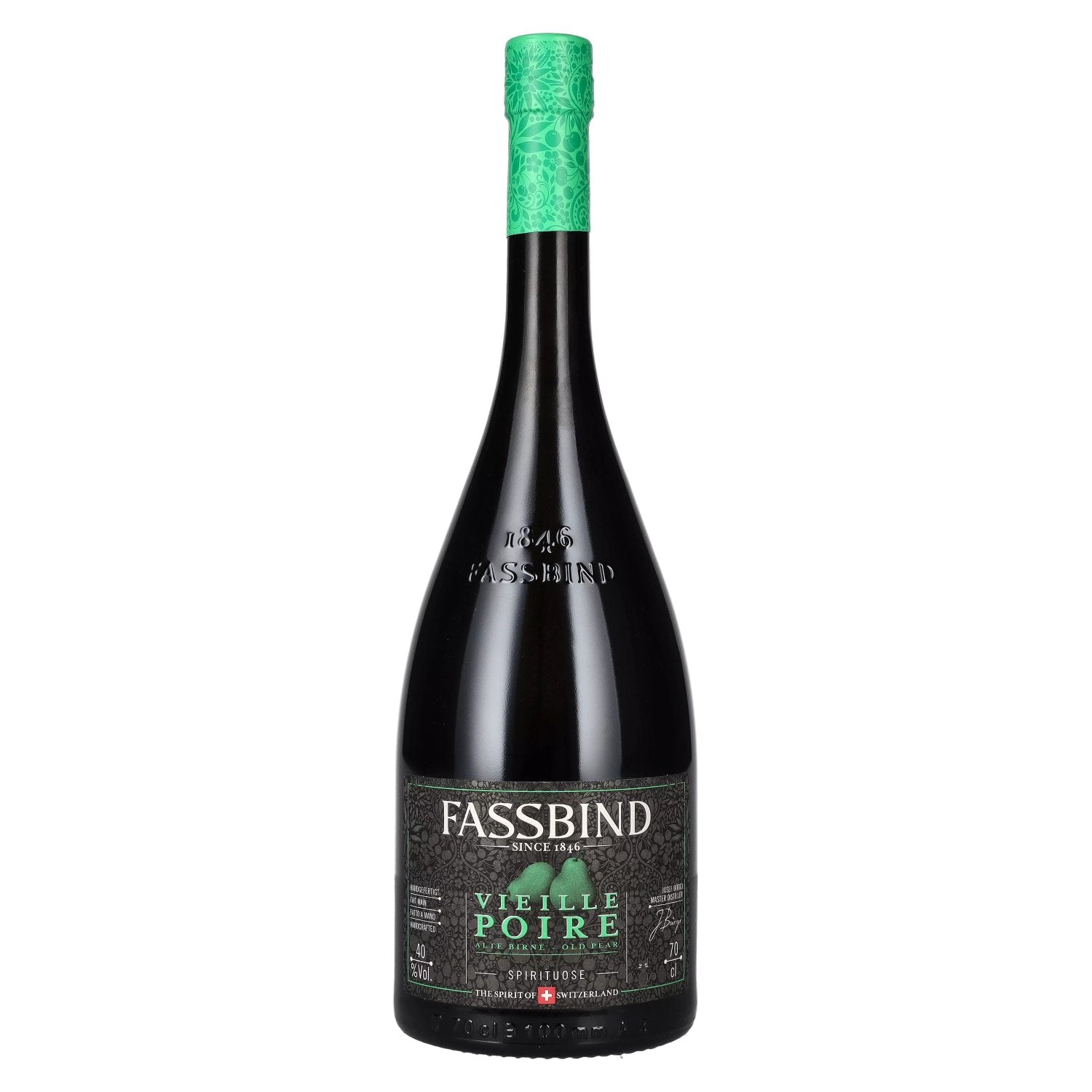 Fassbind Les Vieilles Barriques VIEILLE POIRE 40% Vol. 0,7l