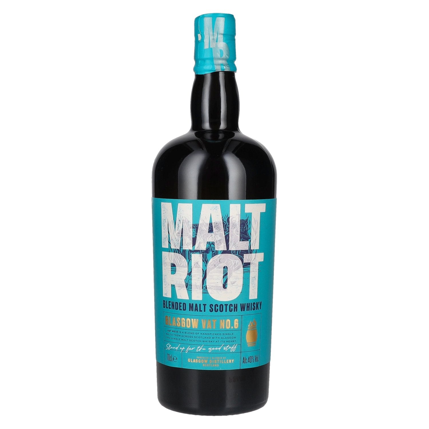 glassgow MALT RIOT Blended Malt Scotch Whisky 40% Vol. 0,7l