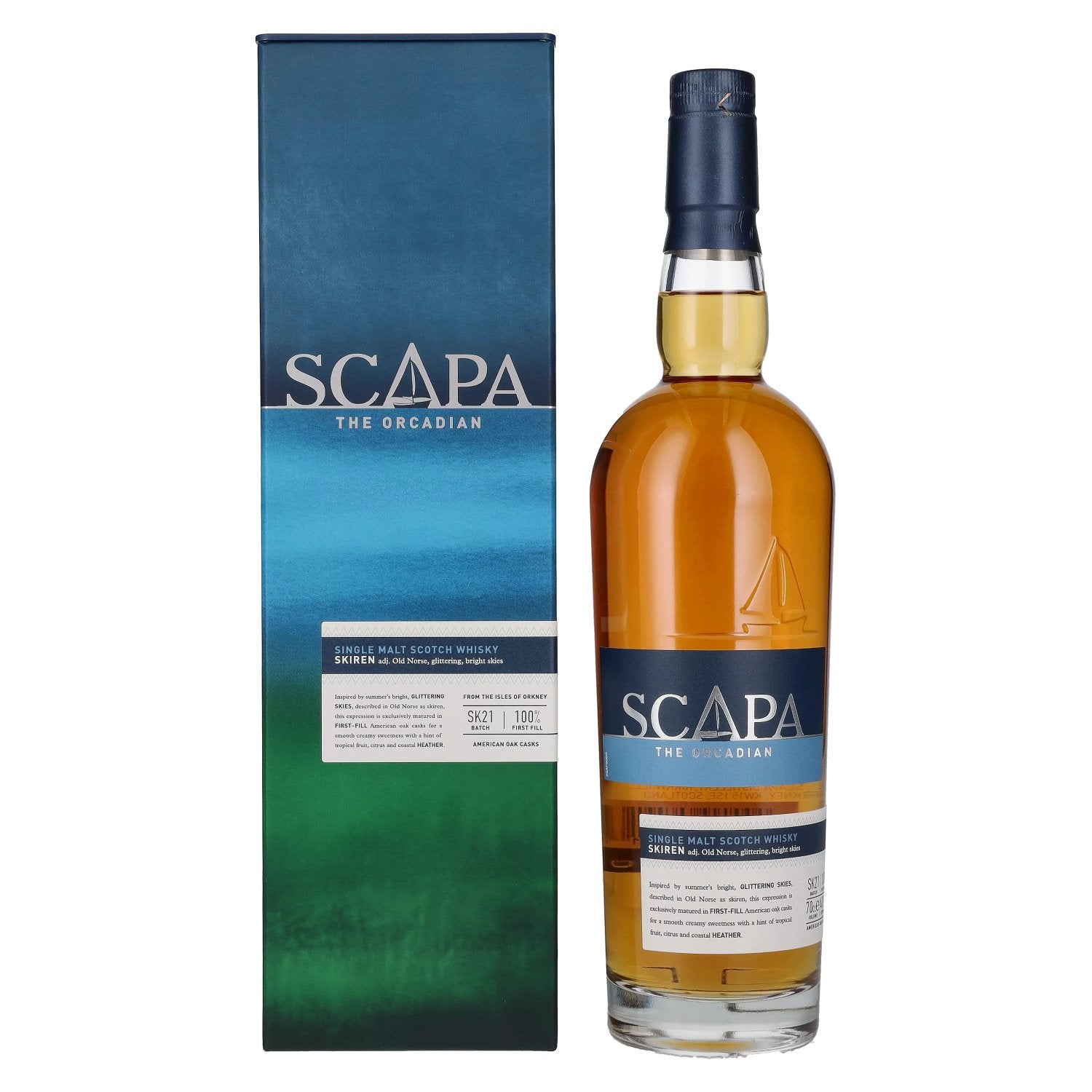 Scapa The Orcadian Skiren 40% Vol. 0,7l in Giftbox