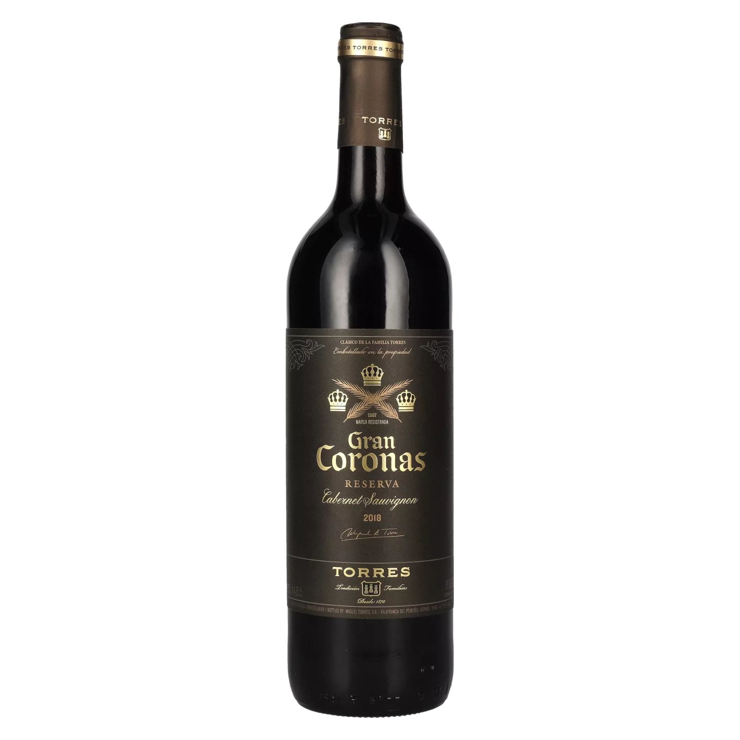 Torres Gran Coronas Cabernet Sauvignon Reserva 2019 14,5% Vol. 0,75l